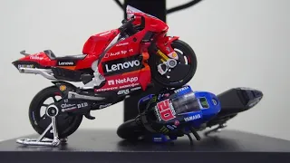 Review Diecast MotoGP | Bagnaia VS Quartararo 🗿