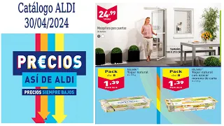 Folleto ALDI | ALDI Bazar | Ofertas ALDI del 30 de abril 2024 | Catálogo ALDI 30 de abril 2024