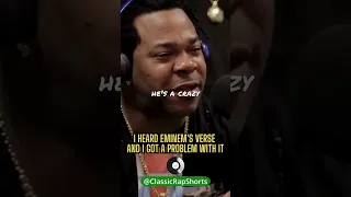"I heard Eminem's verse and I got a problem with it." Busta Rhymes speaks about song Calm Down