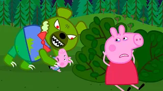 Zombie Apocalypse, Zombies Appear At The Maternity Hospital🧟‍♀️ | Peppa Pig Funny Animation