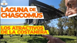 LAGUNA de Chascomus con sus ATRACTIVOS IMPERDIBLES de LA COSTANERA