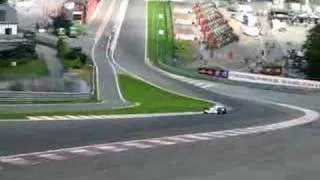 Robert Kubica in Eau Rouge