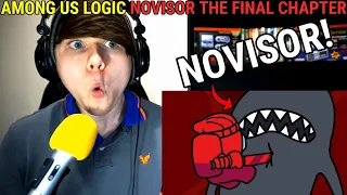 Among Us Logic: Novisor, the Final Chapter | Cartoon Animation @GameToonsOfficial REACTION!