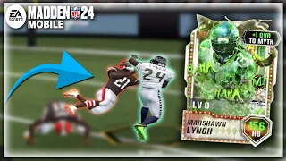 MYTHIC BEASTMODE CAN'T BE TACKLED!! MADDEN MOBILE 24 MOST FEARED MYTHIC GAMEPLAY!!