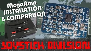 Mega Drive II MEGA AMP & Audio Comparison | Joystick Division