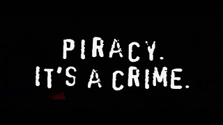 Anti-piracy Ad - Piracy. It's a Crime
