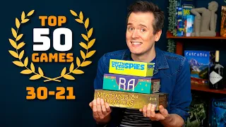 Top 50 Board Games of All Time - 30-21