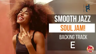 Backing track  -  Soul Jam! in E (100 bpm)