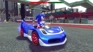 Sonic All-stars Racing Transformed.