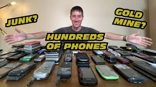 I Bought 96 Pounds Of Smartphones And Cell Phones... Here's What I Found