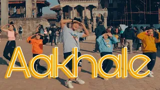 Aakhale - Yabesh thapa ×TWK | Dance Choreography video by Niranjan Magar