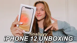 iPHONE 12 UNBOXING & SET UP!!