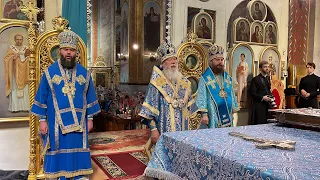 Митрополит Агафангел совершил Божественную литургию в день памяти  КАСПЕРОВСКОЙ иконы Божией Матери