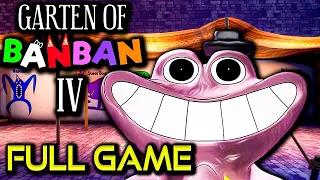 Garten of Banban 4 | ALL TAPES + SECRET ROOM | Full Game Walkthrough