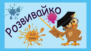 Розвиваючі завдання для дітей 2-3 років, розвиток уваги, мислення дитини, розвиток пам’яті, увага