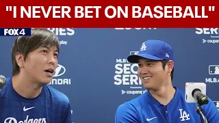 Shohei Ohtani denies betting on sports, blames interpreter