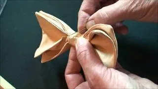 Making a Clip On Bow Tie