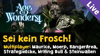 Age of Wonders 4 - Multiplayer-Event: Sei kein Frosch! (Livestream-Aufzeichnung)