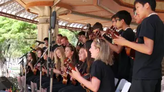 Ukulele Festival Hawaii 2015 – Langley Ukulele Ensemble (Canada)