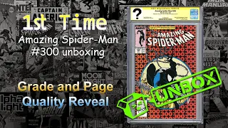 Amazing Spider-Man 300 CGC Unboxing. First Full Appearance of Venom! Grade and Page Quality Reveal
