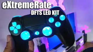 BEST PS4 CONTROLLER LED KIT Unboxing and Complete Installation for Beginners from eXtremeRate