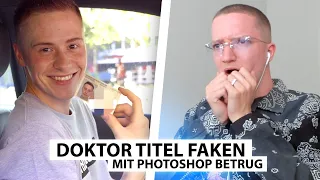 Justin reagiert auf Echten Doktortitel faken... | Reaktion