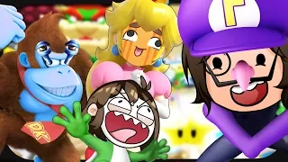 4 YouTuber werden in Mario Party 4 von einer Lawine erwischt!