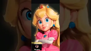 mario movie princess peach gets another makeover                  #shorts