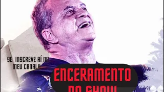 Enceramento do show do cantor Flávio José em Caruaru