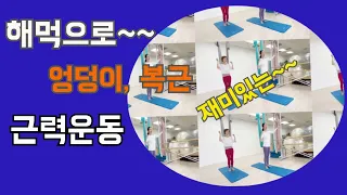 AERIAL FIT - 플라잉 요가 립행 시리즈 : 엉덩이, 복근 운동. 대롱 대롱 매달려서 즐겁게 운동하실분~ 플라잉 고난이도 동작 절실히 원하시는분. 강추!