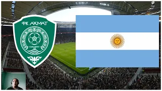 PES 2020 | Akhmat Grozny FC vs Argentina Full Match | All Goals HD | Gameplay PC