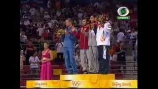 Beiging 2008 - Wrestling - Sushil Kumar - Medal Ceremony