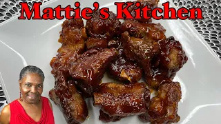 How to Make Delicious St. Louis Rib Tips | Fall Off the Bone BBQ Rib Tip Recipe | Mattie's Kitchen