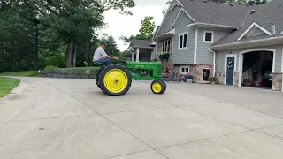 1945 John Deere Model H Narrow Front Tractor