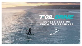 Sunset Foil Surf Session | Foil Drive Assist PLUS