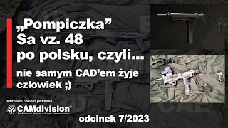 Pistolet maszynowy CZ Samopal Sa 26 vz. 48 w nowej polskiej wersji (konwersja Omnis Arma & SwarArms)