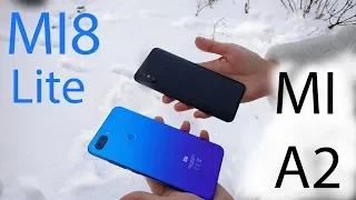 Xiaomi MI A2 & Xiaomi MI8 Lite Сравнение двух камерофонов? Отличий больше чем я думал