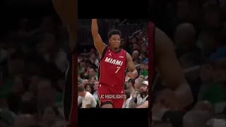 Jimmy Butler and The Heat🔥destroys Celtics ☘️ #shorts #nba #basketball #trending #miamiheat