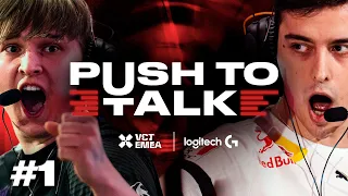 "We do the cha cha slide" | Logitech G Push to Talk #1 | VCT EMEA 2023