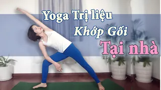 Bài 1: Yoga chữa đau khớp gối, viêm khớp gối tại nhà | Yoga Trị Liệu Cô Thủy