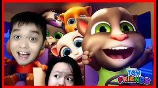 ATUN & MOMON MENJADI TEMAN KUCING2 LUCU !! Feat @sapipurba MY TALKING TOM FRIEND