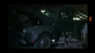 Casey Jones and Donatello working on the truck from the TMNT Movie ( 1990)