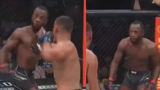 Fighters react to Nate Diaz rocking Leon Edwards and almost finishing him at UFC 263