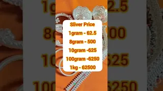 Today's Silver Rate 06/07/2022 very low price after so many days⬇️⬇️ #subscribe for detailed Rate