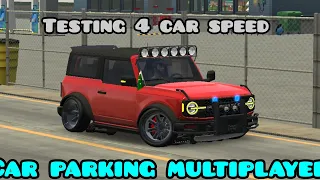 Nissan gtr r35 testing car speed in car parking multiplayer#youtubeshorts