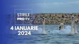 Știrile PRO TV - 4 Ianuarie 2024