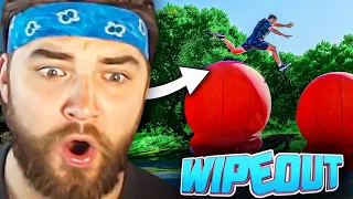 KingWoolz & Mike REACT to WILDEST WIPEOUT EPISODE YET!! *Nostalgic*