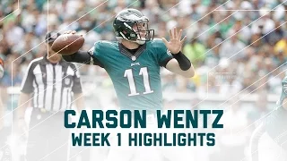 Every Carson Wentz Completion| Browns vs. Eagles | NFL Week 1 Player Highlights