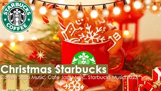 Christmas Coffee Shop Music 🎄🎄 Happy Christmas Jazz Music 🎄 24 Hours of Happy Starbucks Music