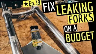 How to fix leaking forks on a budget, Scrambler Build